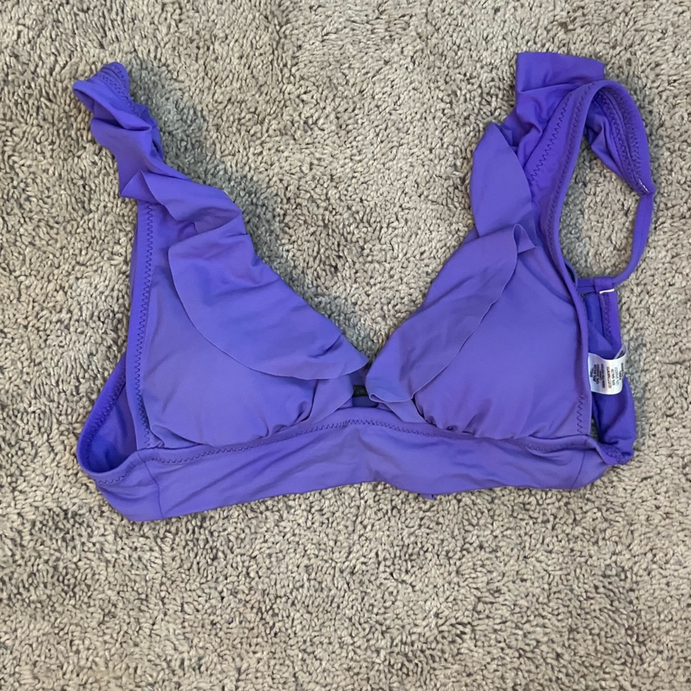 Purple Swimsuit Top